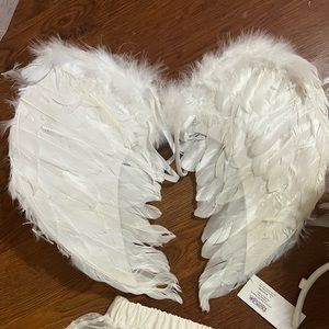 Feather Angel Wings